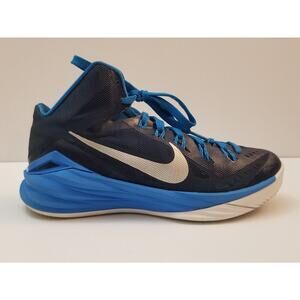 Nike Womens Hyperdunk 2014 653484-403 Blue Basketball Shoes Sneakers Size 7.5